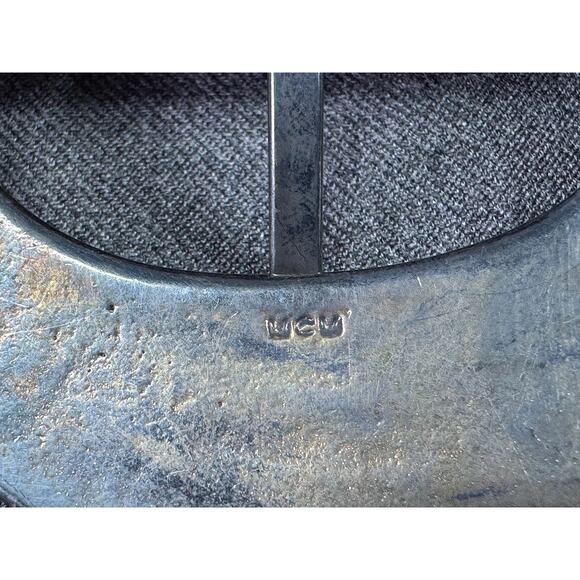 Vintage Genuine Red Reptile Skin and Suede Leather Belt - Picture 7 of 16